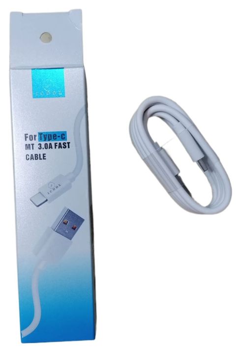ICool Fast Charging Cable Type C Cable 3.0A, 100% Original Fast Charging Cable Quick Charging Turbo Charging.