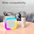 K12 Wireless Audio Microphone Bluetooth Speaker Portable Stereo Speaker Bluetooth Speaker Karaoke Speaker with Mic. 