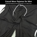 Men Casual Wear Trousers with Fully Elasticated Waist Band and Two Pockets in Black L XL 2XL 3XL 4XL Waist Sizes. 