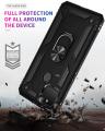 Google Pixel 5 Luxury Shock-Proof Armor Case With Car Ring Stand Cover Pixel 5. 