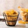 French Fries Basket Snack Bucket Stainless Steel Serving Platter Restaurant Style Serving Baskets For Snacks For Chips , Nuggets , Cutlet And Other Food Snack Chips Container. 