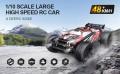 DEERC 9206E Remote Control Car 1:10 Scale Large RC Cars 48+ kmh High Speed for Adults Boys Kid,Extra Shell 4WD 2.4GHz Off Road RC CAR. 