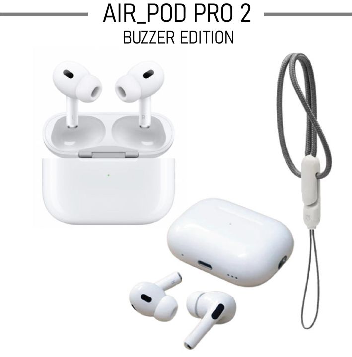 NEW AIRPODS PRO 2 BUZZER EDITION HIGH QULAITY AND SOUND WITH FREE SILICON CASE