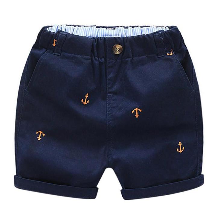 【BestGO】Kids summer Trousers Children Pants for baby boys loose shorts children cotton sports short pants