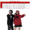 American Hip Hop Spider-Man Print Hoodie Sweatshirt Couple Hoodie Vintage Gothic Loose Street Jacket Unisex. 