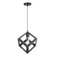 1 Pack Matte Black Pendant Light Fixtures Over Kitchen Island, Hanging Ceiling Lights, E26/E27 Medium Base, Bulbs not Included.. 