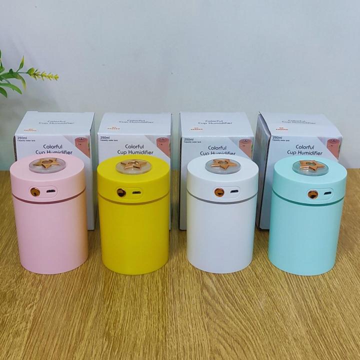250ml. Mini Cup Humidifier with Color Changing Light