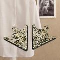 Vintage Fashion Triangle Shirt Collar Lapel Pin for Men and Women Hollowed Out Crown Brooch Corner Emblem Jewelry Accessories With Gift Box. 
