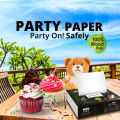 (Pack of 4) WBM Tissue Paper Party Pack - 50 Sheets | Super Strong Tissues. 