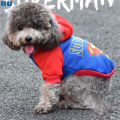27Pets New Pet Cat Dog Coat Superhero Costume Superman Puppy Pet Hoodie Coat Small Dog Clothes Dog Winter Clothes Pet Supplies. 