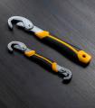 Xiaomi Youpin  Universal MultiFunctional Wrench Carbon Steel Pipe And Bolts Nuts Spanner Tool High Carbon Steel Forging Gear Design Safe LaborSaving Clampable 932mm Diameter. 