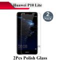 Huawei P10 Lite Tempered Glass Screen Protector Polish Glass For Huawei P10 Lite - 2Pcs. 