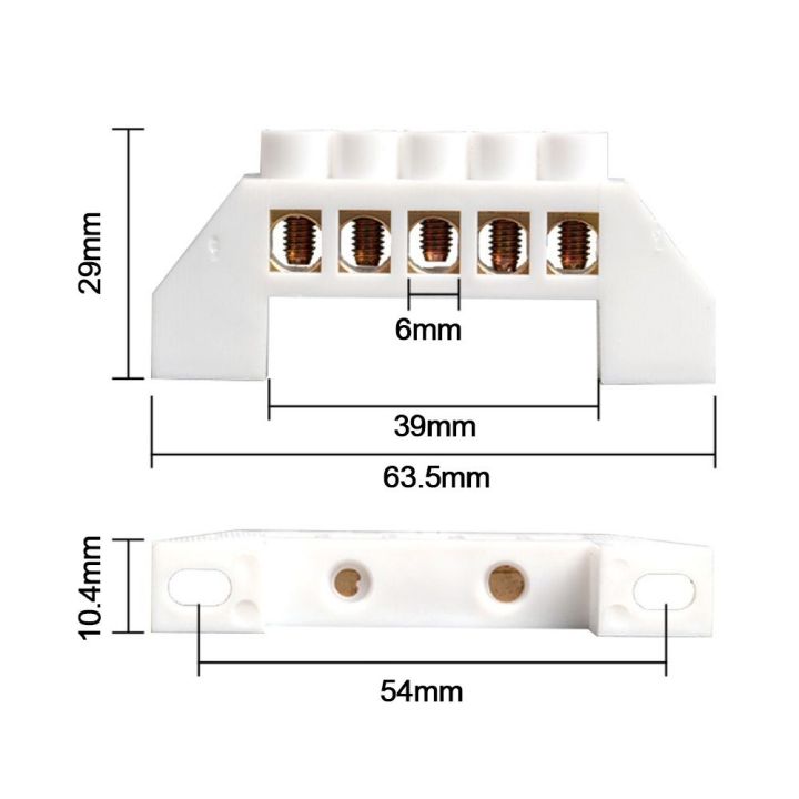 Screw%20Connector%20Brass%20Zero%20Row%20Multi-specification%20With%20Hole%20Screw%20Brass%20Terminal%20Block%20Grounding%20Terminal%20Block%20Electrical%20-%20Image%203