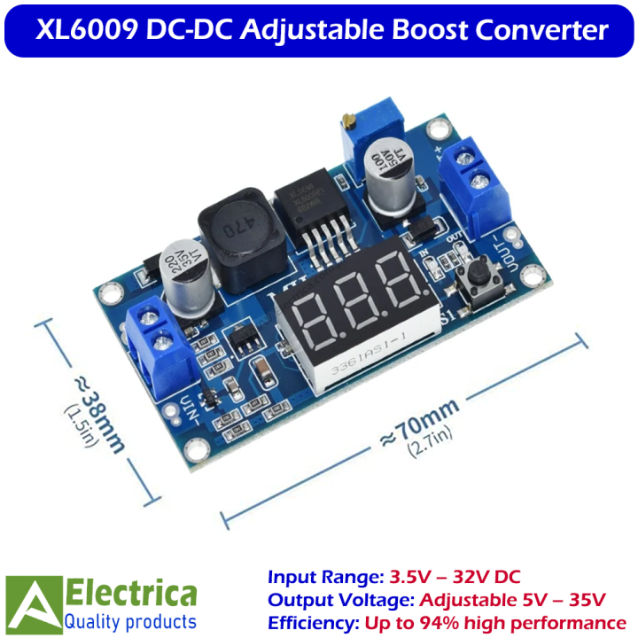 XL6009%20DC-DC%20Adjustable%20Boost%20Converter%20Module%20Step-Up%20Power%20Supply%203.5V%E2%80%9332V%20to%205V%E2%80%9335V%204A%20High%20Efficiency%20by%20Electrica%20-%20Image%205