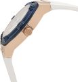 Guess White Dial White Rubber Strap Watch For Women-W0564L1. 