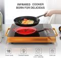 Lot Imported Electric Infrared Cooker/Infrared Cooker 2200-3500 watt Hot Plate Induction Cooker Touch Panel Effective and Constant Temperature Control Smart Cooking Safe and Energy Saving Easy to Clean Healthy Environment Friendly. 