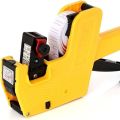 8 Digit Price Tag Machine Labeller | Label Stickers Roll | 1 Ink Roller | Multicolour. 