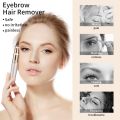 Flawless Brows Flawless Eyebrow Hair Remover with LED Light Rechargeable Flawless Hair Remover for Women Upper Lips Facial Hair Painless Trimmer Instant Hair Remover Machine For Gentle And Smooth Skin Premium Quality For Women. 
