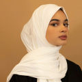 Jersey Staler Hijab Scarf 100% Cotton For Women Girls Thick 220 GSM Winter Fabric Luxurious Look Multiple European Colors 68*26 Inches Export Quality. 