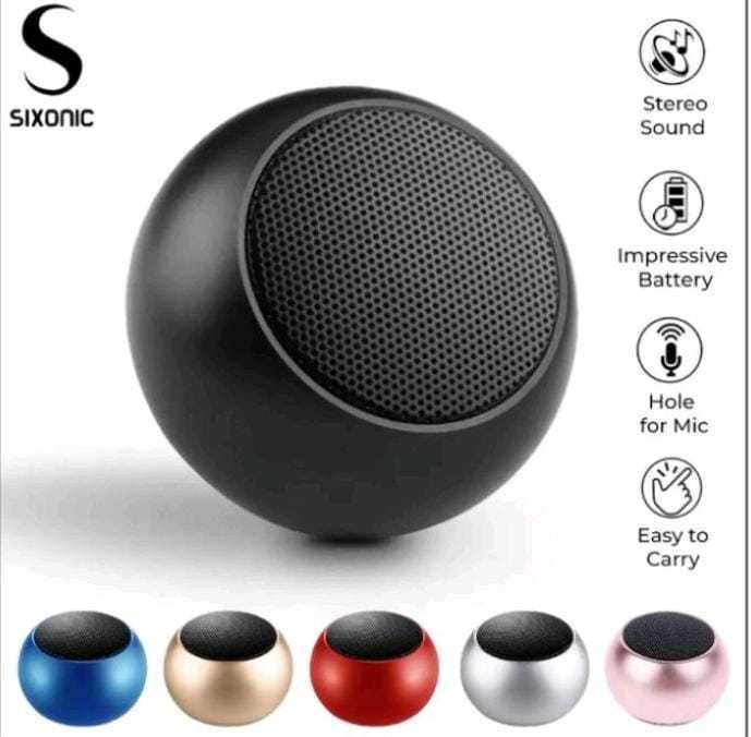 Mini Portable Bluetooth & Rechargeable Speaker with Light + SD Card ...