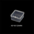 3.5cm/4cm/4.5cm/5cm/5.5cm nails box Convenient Transparent Good sealing Packing box Pressed nail case Plastic Nail art display. 