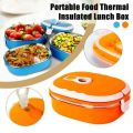 Thermal Lunch Box Bento Lunch Box with Stainless Steel Thermal Insulation, 1 Layer of Food Containers Leak Proof For Kids, Adult KEEP FOOD WARM suitable for School, Office or Picnic. 