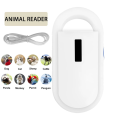 Handheld Digital ID Pet Chip Scanner Animal Chip RFID Reader PT160 for Pet Dog and Cat Management 134.2KHz. 