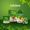 Canderel - 20% Extra  Sweetener Jar with Stevia leaf extract 60g By Searle. 