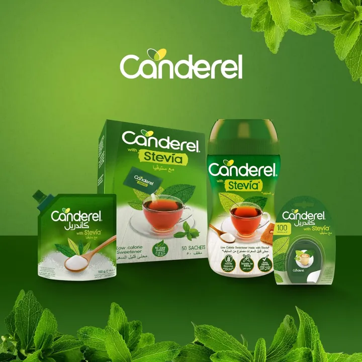 Canderel%20-%2020%25%20Extra%20%20Sweetener%20Jar%20with%20Stevia%20leaf%20extract%2060g%20By%20Searle%20-%20Image%203