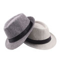 Fedora Hat Women Winter Hats for Women Ribbon Band Men's Hat Wide Brim Classic Beige Wedding Church Bowler New Cap chapeau femme. 