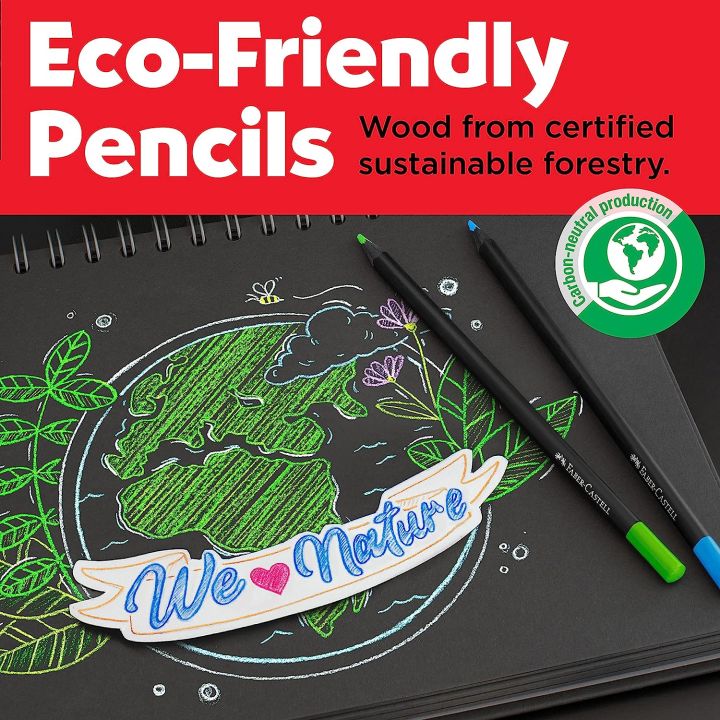 Faber-Castell%20Black%20Edition%20Colour%20Pencils,%20Assorted%20Pack%20of%2024%20(16-116424)%20Multicolor%20-%20Image%203