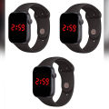 Sport Silicone LED Watches Fashion Hot Selling Wrist Watch Digital Cool Gift Clock. 