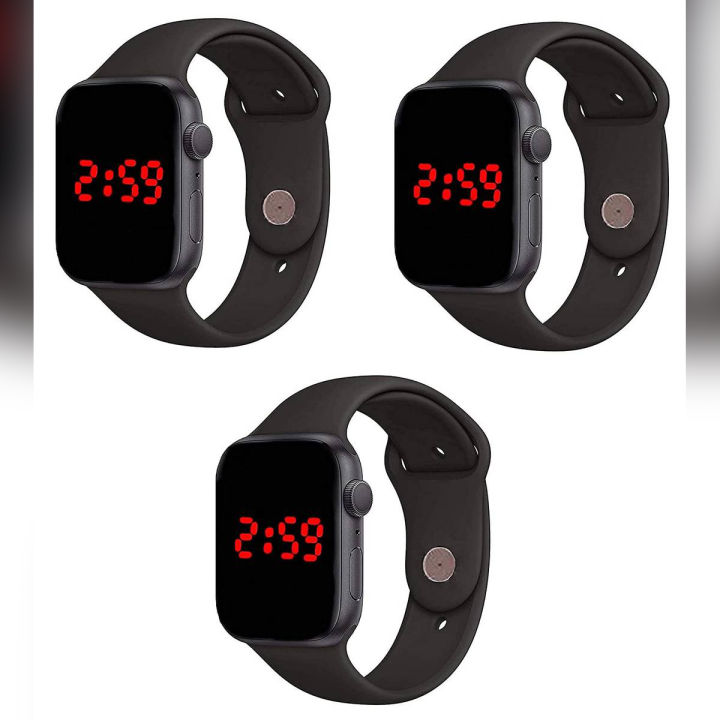 Sport Silicone LED Watches Fashion Hot Selling Wrist Watch Digital Cool Gift Clock