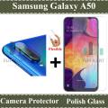 Samsung Galaxy A50 Glass Protector Tempered Glass Screen Protection Polish Glass + Back Camera 9H Gorilla Flexible Protector For Samsung Galaxy A50. 