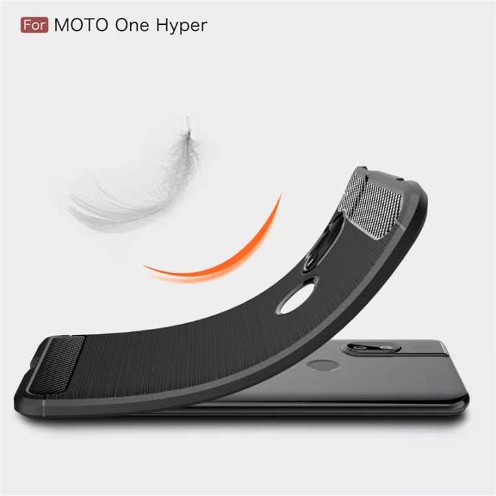 Motorola%20One%20Hyper%20Case%20Soft%20Silicon%20ShockProof%20Carbon%20Fiber%20Cover%20For%20Moto%20One%20Hyper%20-%20Image%206
