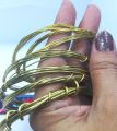 Pack of 8,  Metal Craft Wire / Jewellary Wire || Gold & Silver || DIY Art & Craft things.. 