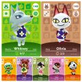 81pcs Hot Animal Crossing Amiibo Game Card Series 1to2 Ankha Pietro for Switch/Switch Lite/New 3DS ACNH Set NFC Game Card. 