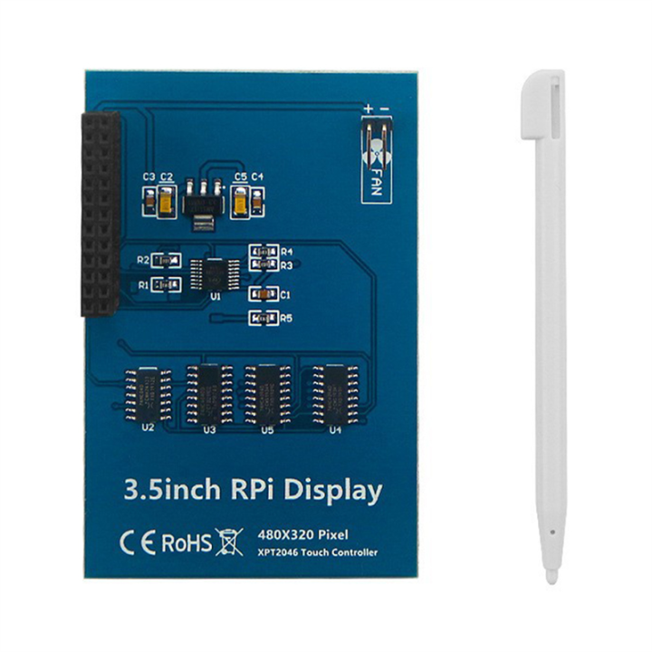 3.5 Inch RPI Display Touchscreen 480X320 For 5