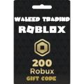 200 Roblox Gift Card Code. 