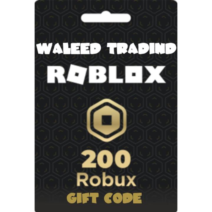 200 Roblox Gift Card Code