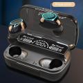 M30 TWS Bluetooth 5.2 - 2200MAH Charging Box Gaming Earbuds Switchable Game Functions. 