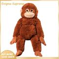 Enigma- Gorilla-shaped Plush Toy Adorable Long-armed Monkey Plush Toy Perfect Birthday Gift for Kids Soft Soothing Stuffed Animal Doll Cute Cartoon Orangutan Pillow Companion Orangutan Plush Toy. 