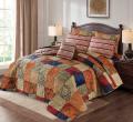 Salonika Cotton BedSheet Double King Size Bed Sheet Set (1 Sheet and 2 Pillow Covers). 