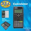 Fx- 991ES Plus_Casio Scientific Calculator FX 991ES Plus 2nd Edition, Original Scientific Calculator, Desktop Calculator, 417 Function Calculator, Best Calculator Scientific. 