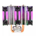 Desktop Computer 6 Copper Pipe Cpu Cooler Super Quiet 1366 Amd X79 1700 2011 Pin Cpu Fan. 
