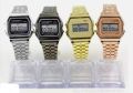 Digital Vintage Stainless Steel And Silicon Strap Wrist Watch For Men's/Boy's/Girl's | Waterproof. 