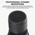 Wireless Karaoke Microphone Professional UHF Dual Channel Dynamic Cordless Microphone Portable Handheld Wireless Mic with Rechargeable Receiver for Karaoke Presentation Wedding Meeting Wireless Microphone Uhf Dynamic Handheld Party Smart Tv Speaker Singin. 