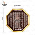 100,000 Rupees Money Saving Box – 1 Lac Target Wooden Chart with Cash Slots – Challenge Box for Adults & Children I Saving Box I Saving Money Box I Saving Box For Money I 100000 Saving Box | 1 Lakh Saving Box I Lifestyle Glory Wooden Saving Box. 