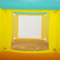 4 Ft Bestway Inflatable Jumptopia Bouncer and Play Swimming Pool For Kids Solid Shape Sorting Wall Colorful Swimming Pool With Vinyl 5 Inch Depth Little Jumpers Water Splash Kid Play Fun Party Game Indoor & Outdoor Picnic With Family Easy & Simple 52385. 