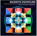 Moyu Super RS3M Magnetic Cube 3x3 Magic Puzzles Speed Cube. 